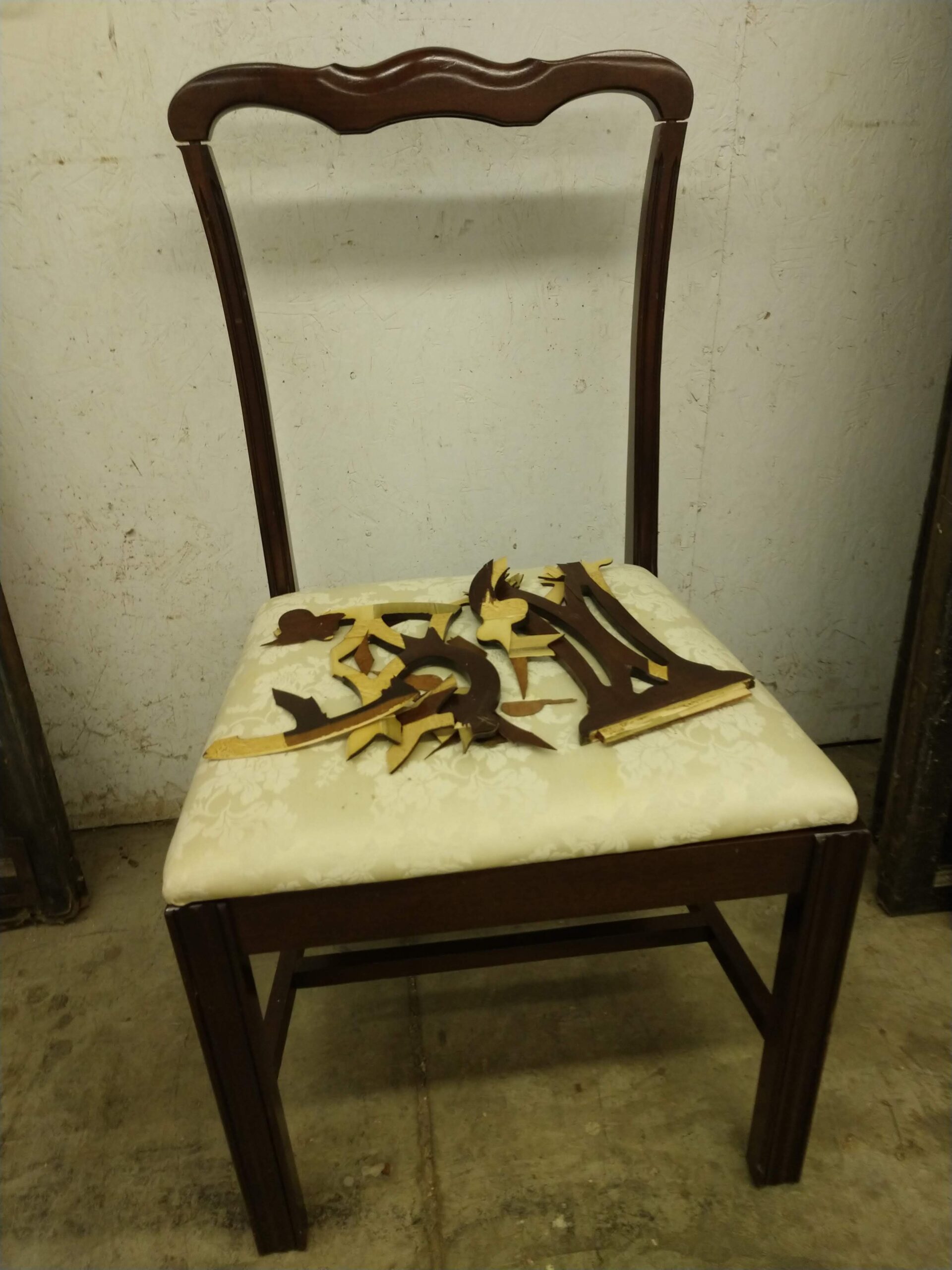Chippendale chair repair